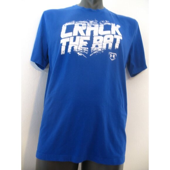 Under Armour tee shirt "Crack the Bat" size Large, Heatgear. - Picture 2 of 9